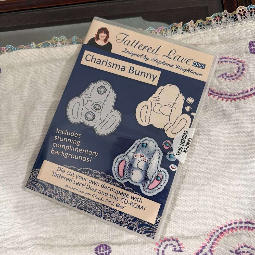 Tattered Lace Charisma Bunny Die Cut set (Brand NEW)